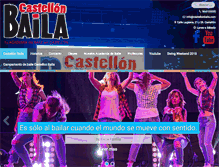 Tablet Screenshot of castellonbaila.com